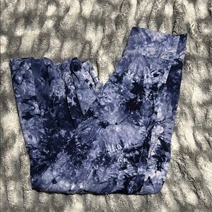 Blue Tie-Dye maxi skirt